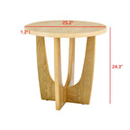 Table d'appoint ronde de 25
