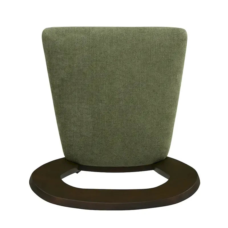 Tabourets de comptoir (lot de 2) sans accoudoirs, assise en tissu, cadre en bois d'hévéa naturel, frêne clair