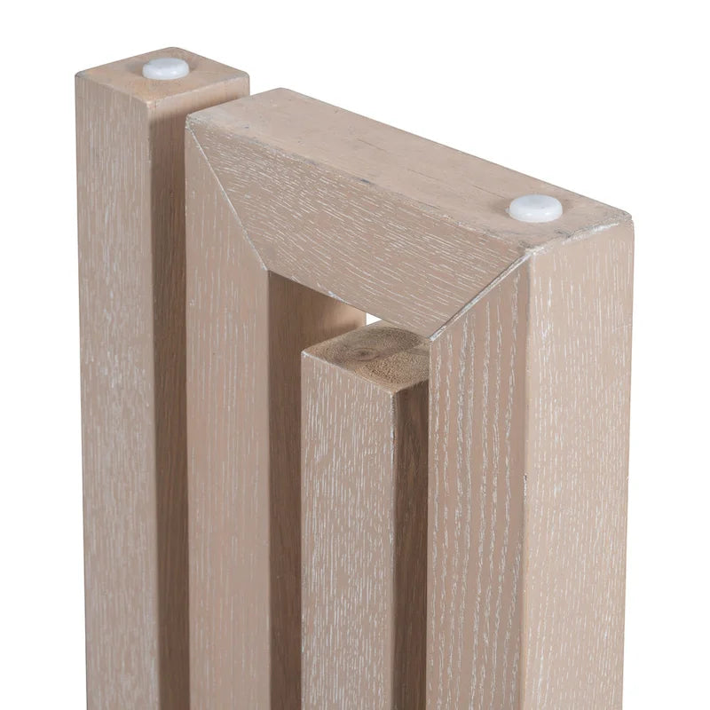 Console moderne 59 avec des formes latérales distinctives pour l'entrée et le salon