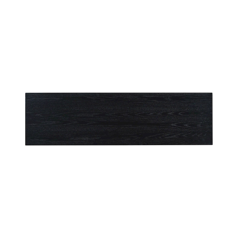 Console moderne 59 avec des formes latérales distinctives pour l'entrée et le salon