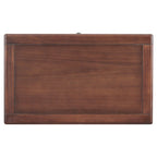 Table de chevet à 3 tiroirs, meuble de rangement en bois, rails de guidage fluides, entièrement assemblée