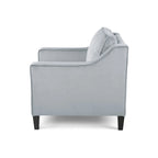 Fauteuil club en velours contemporain de style glamour, siège d'appoint rembourré pour salon