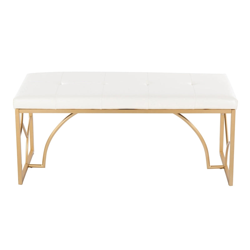 Lit plateforme moderne Blanc Gris Design élégant Mobilier de chambre douillet