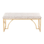 Lit plateforme moderne Blanc Gris Design élégant Mobilier de chambre douillet