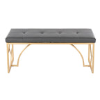 Lit plateforme moderne Blanc Gris Design élégant Mobilier de chambre douillet