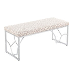 Lit plateforme moderne Blanc Gris Design élégant Mobilier de chambre douillet