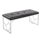 Lit plateforme moderne Blanc Gris Design élégant Mobilier de chambre douillet