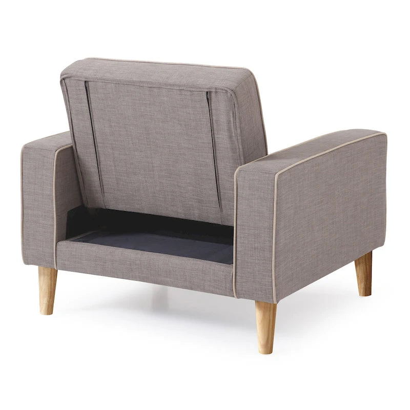 Lit plateforme en velours de style Mid-Century Modern avec tête de lit capitonnée et cadre en bois massif, mobilier de chambre