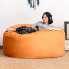 Pouf géant de 1,5 m de long, très grand, pour adultes et enfants