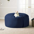 Pouf géant de 1,5 m de long, très grand, pour adultes et enfants