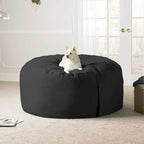 Pouf géant de 1,5 m de long, très grand, pour adultes et enfants