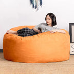 Pouf géant de 1,5 m de long, très grand, pour adultes et enfants