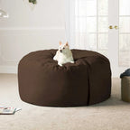 Pouf géant de 1,5 m de long, très grand, pour adultes et enfants