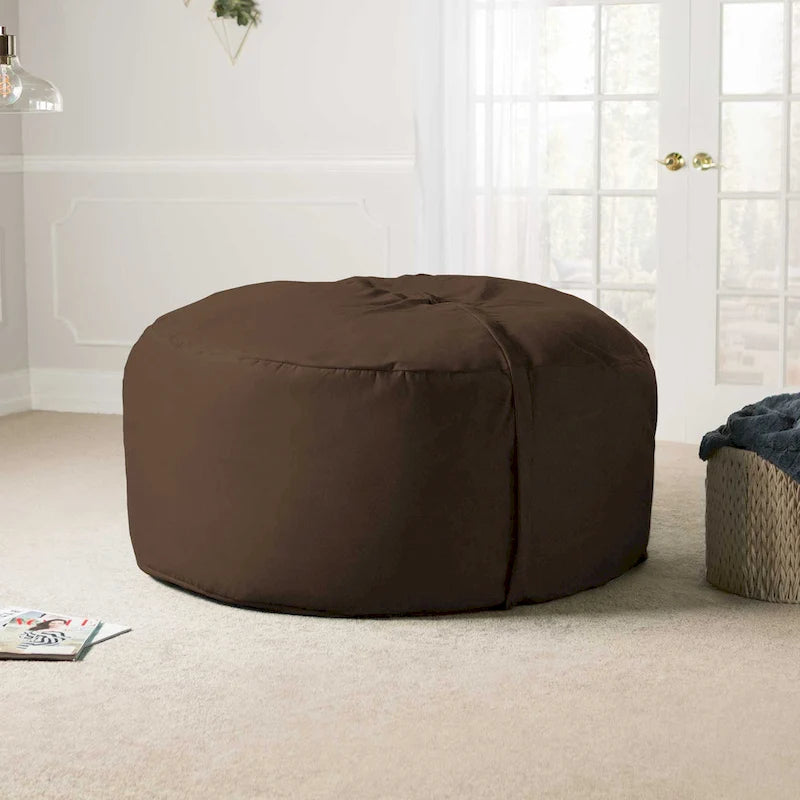 Pouf géant de 1,5 m de long, très grand, pour adultes et enfants