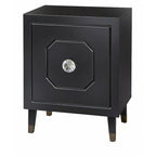 Meuble d'appoint Glam Porte à motifs Bouton en acrylique surdimensionné 3 options de finition Accent