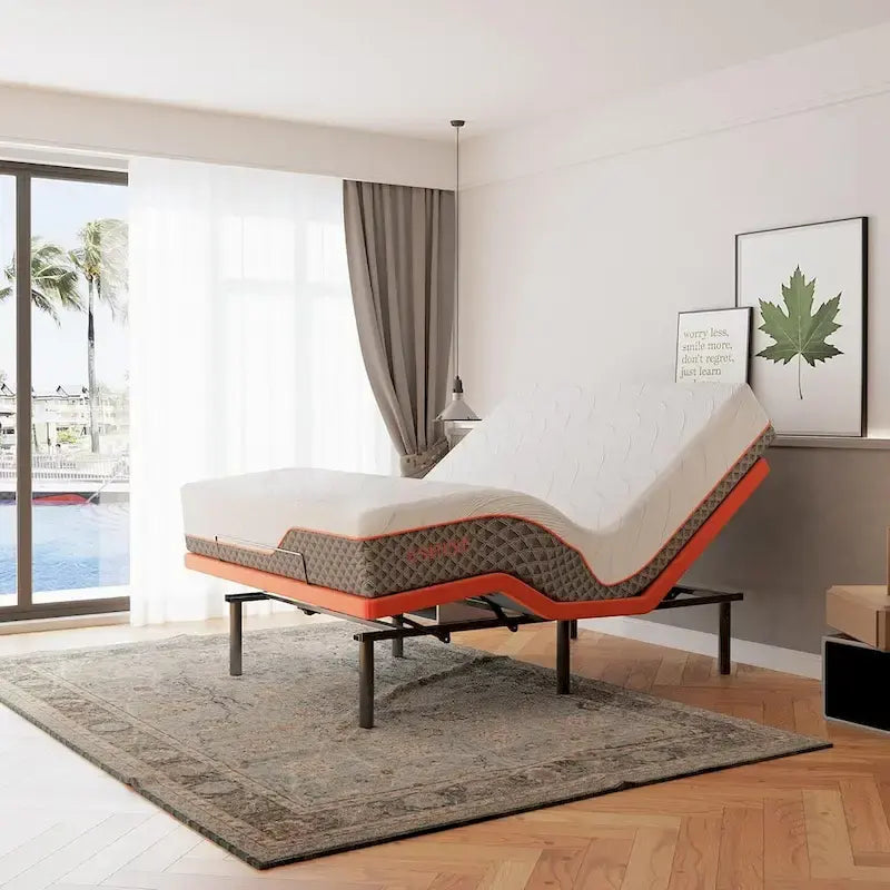 Cadre de lit réglable avec matelas hybride à mémoire de forme 3000 Series de 30 cm