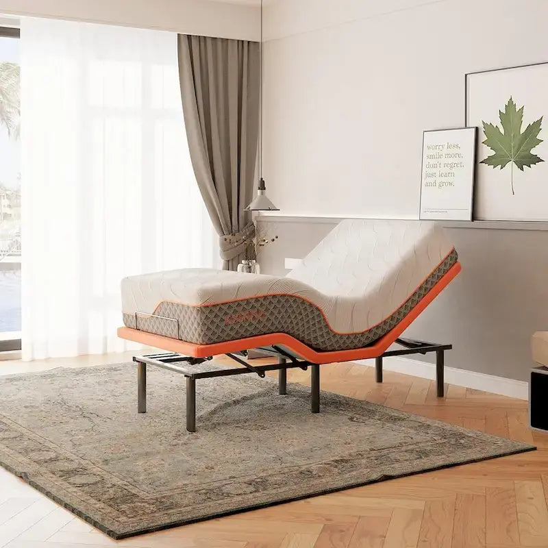 Cadre de lit réglable avec matelas hybride à mémoire de forme 3000 Series de 30 cm