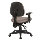 Fauteuil de bureau ergonomique sculpté en tissu