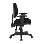 Fauteuil de bureau ergonomique sculpté en tissu