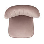 Fauteuil d'appoint du milieu du siècle, revêtement en velours, pieds en bois rétro, siège de salon