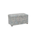Banc de rangement capitonné pour salon d'appoint – Meuble d'entrée