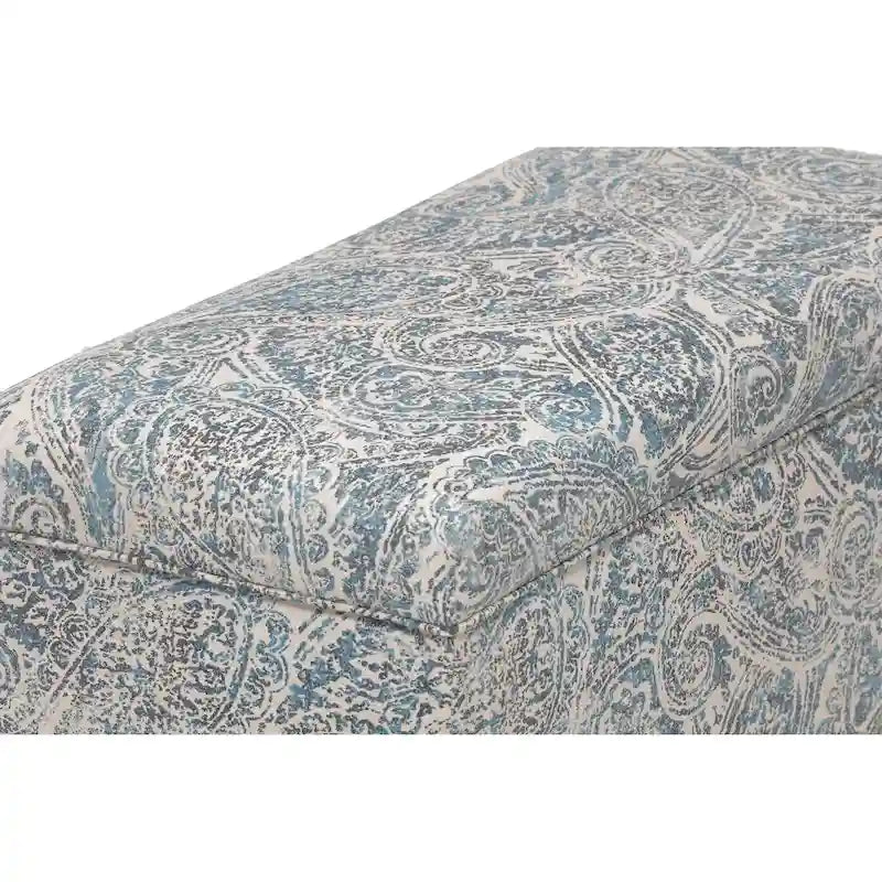 Banc de rangement capitonné pour salon d'appoint – Meuble d'entrée