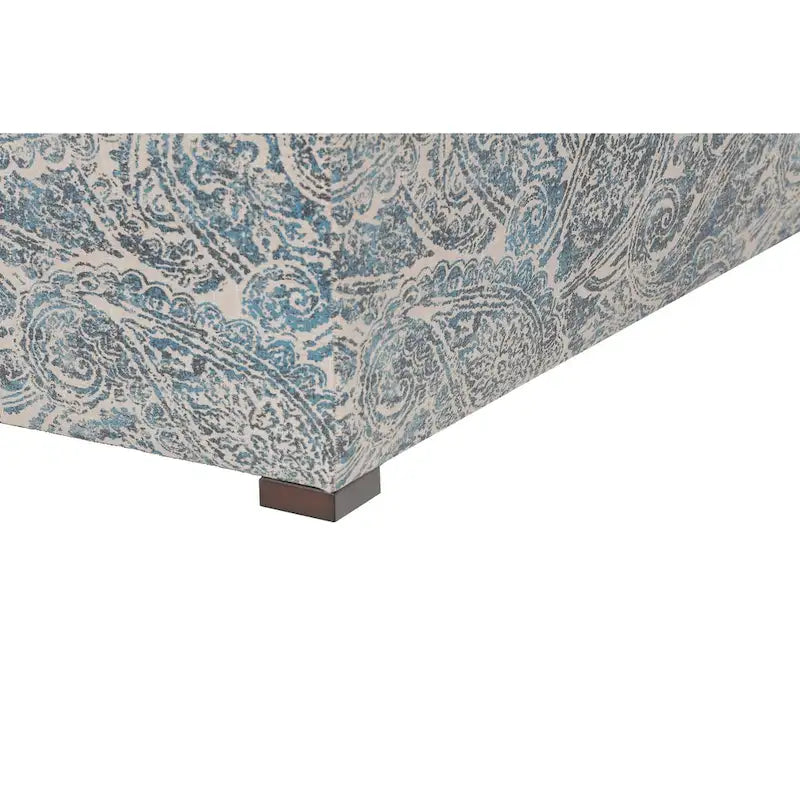 Banc de rangement capitonné pour salon d'appoint – Meuble d'entrée