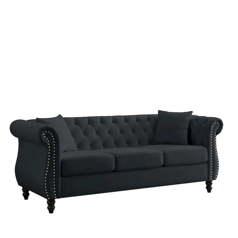 Lit plateforme en métal noir de 14 pouces, base luge, support central, lattes en acier, pas de sommier.