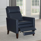Fauteuil inclinable en similicuir, style moderne et confortable pour salon