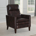 Fauteuil inclinable en similicuir, style moderne et confortable pour salon