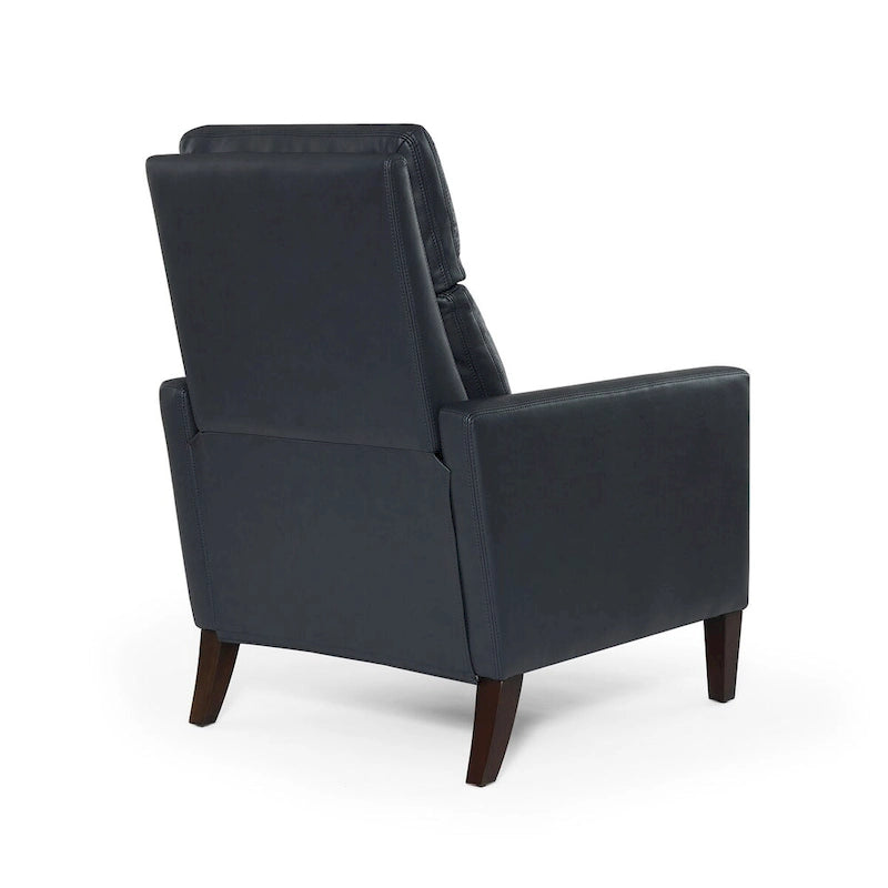 Fauteuil inclinable en similicuir, style moderne et confortable pour salon