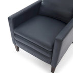 Fauteuil inclinable en similicuir, style moderne et confortable pour salon