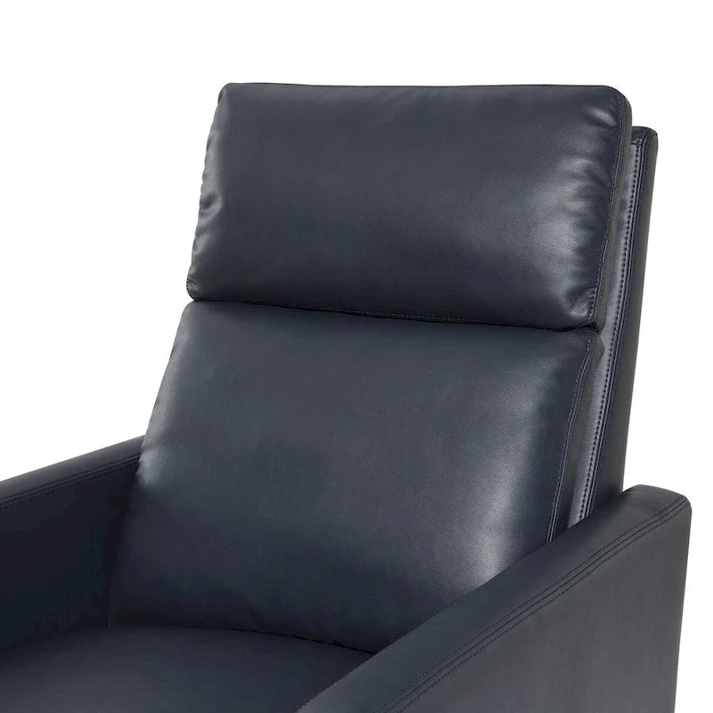 Fauteuil inclinable en similicuir, style moderne et confortable pour salon