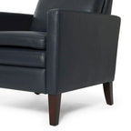 Fauteuil inclinable en similicuir, style moderne et confortable pour salon