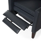 Fauteuil inclinable en similicuir, style moderne et confortable pour salon