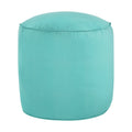 Pouf d'extérieur en tissu résistant aux intempéries, fauteuil de sol pour terrasse