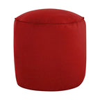 Pouf d'extérieur en tissu résistant aux intempéries, fauteuil de sol pour terrasse