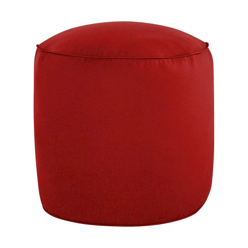 Pouf d'extérieur en tissu résistant aux intempéries, fauteuil de sol pour terrasse