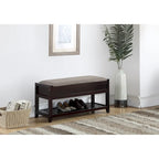 Banc de rangement pour chaussures pour salon, chambre à coucher