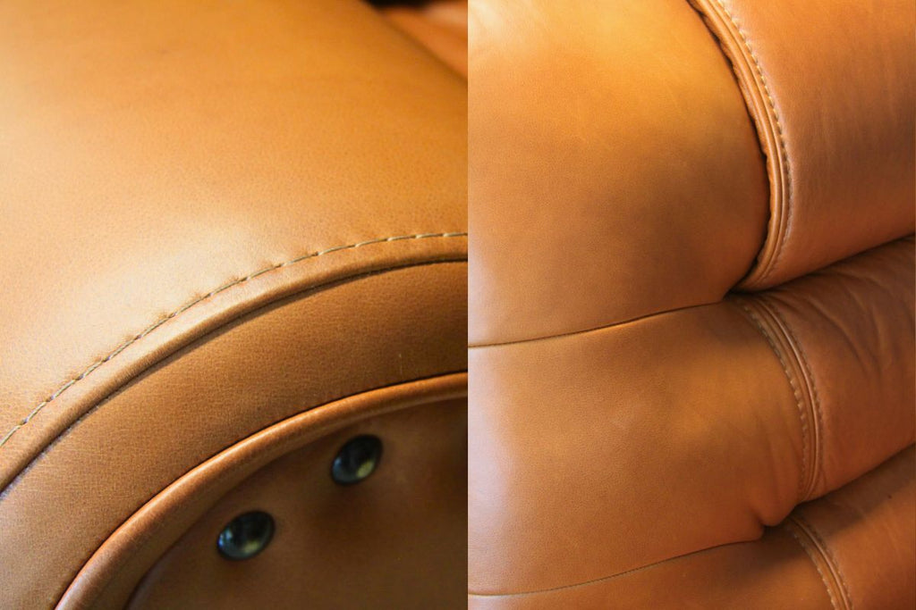 Fauteuil inclinable en cuir