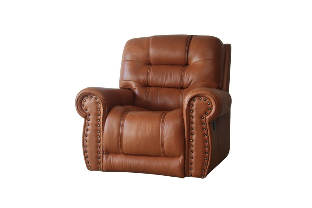 Fauteuil inclinable en cuir
