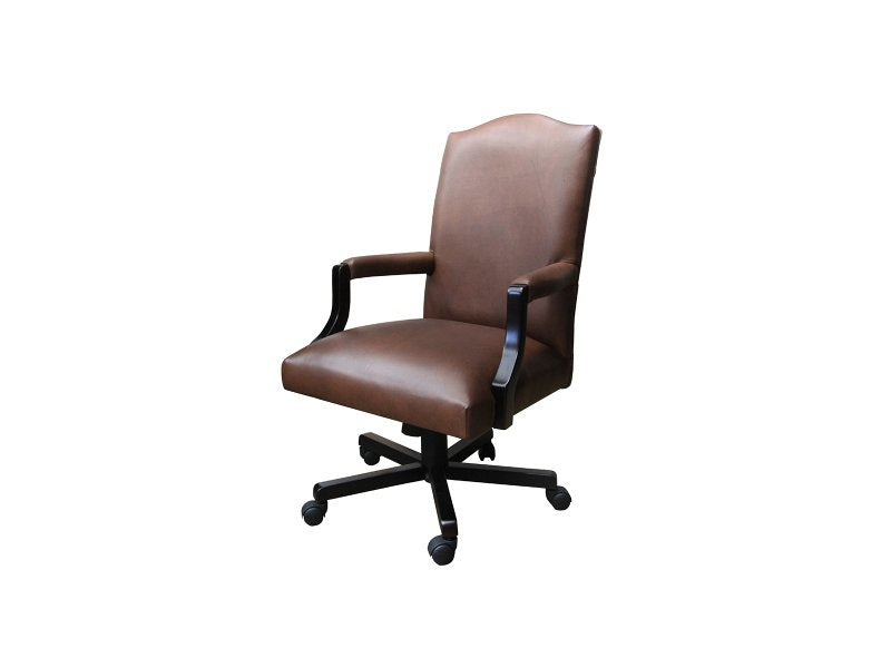Chaise pivotante à dossier uni