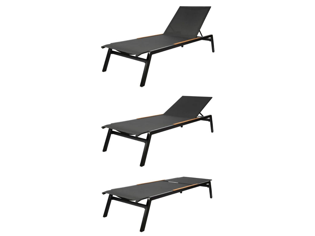 Chaise longue d'extérieur