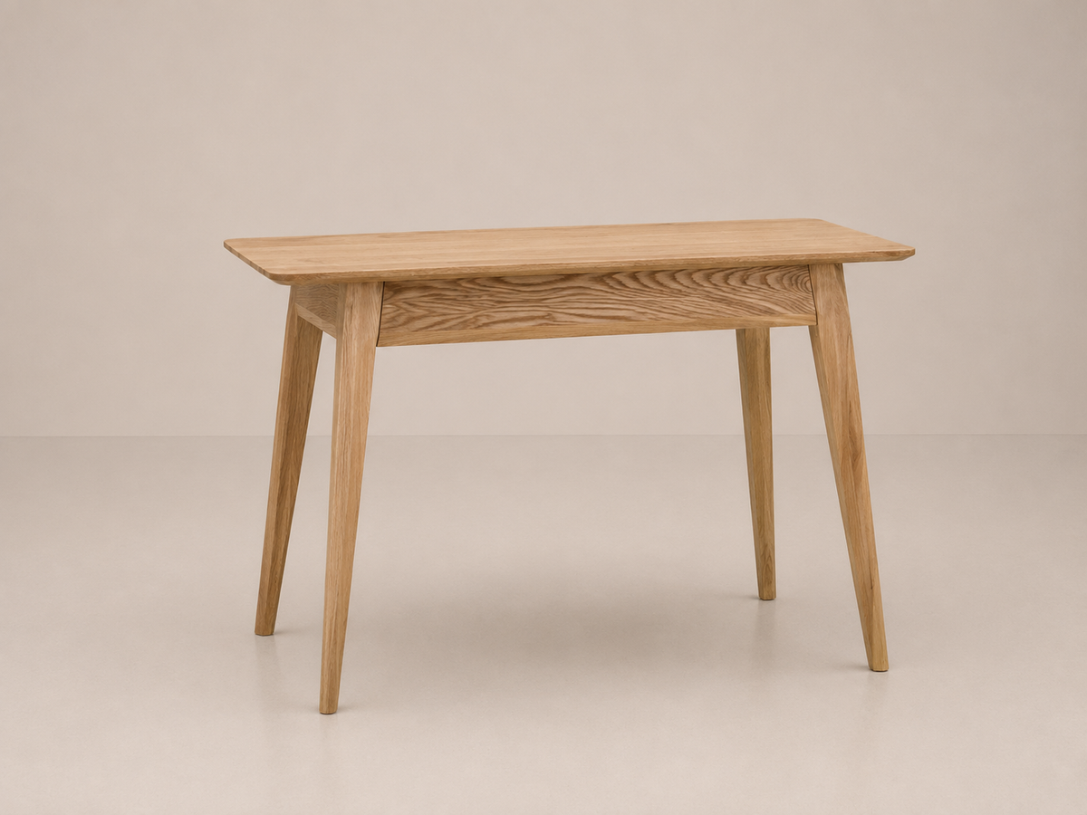 Bureau scandinave en chêne 1,2 m