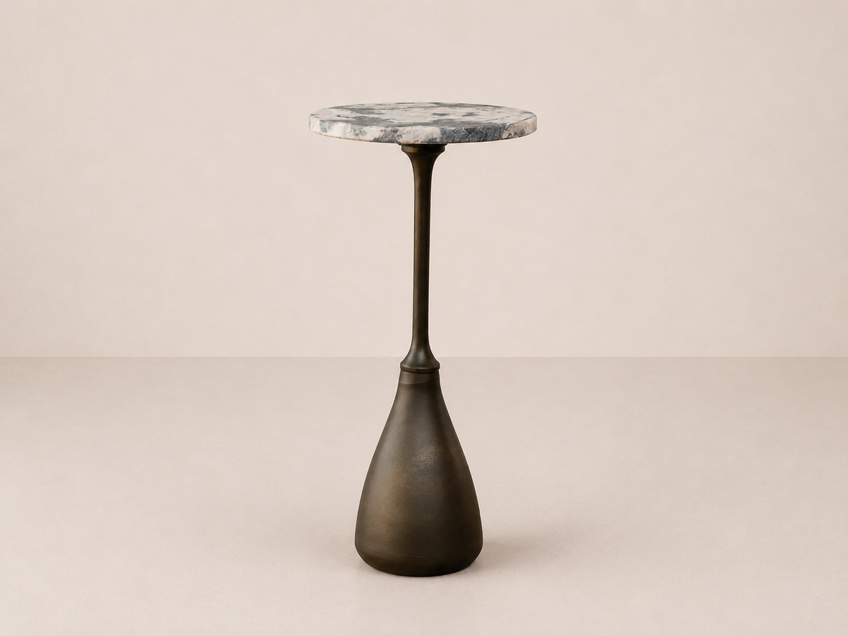Table d'appoint en marbre