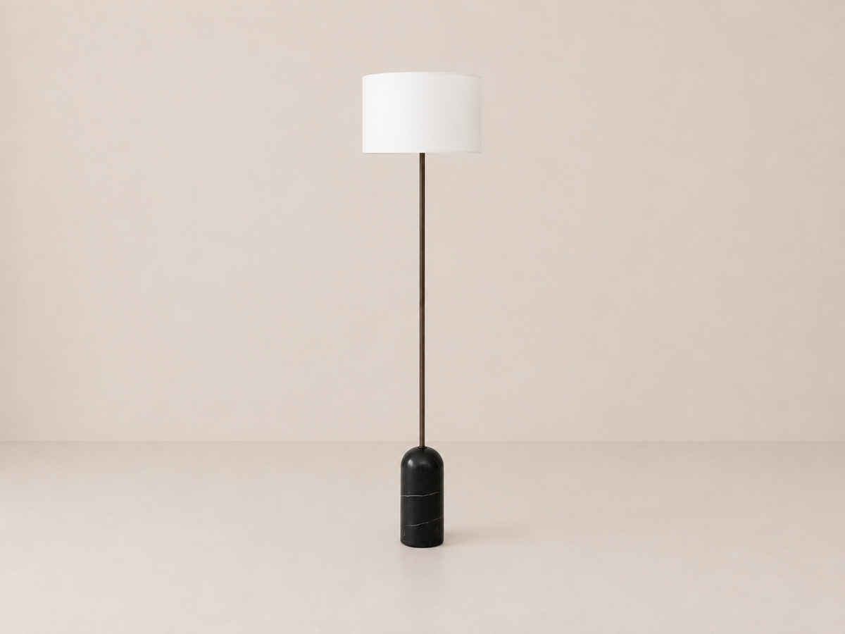 Lampadaire en marbre