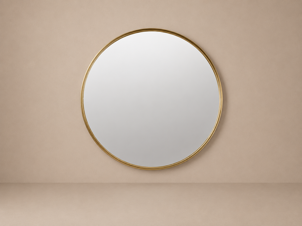 Miroir mural rond