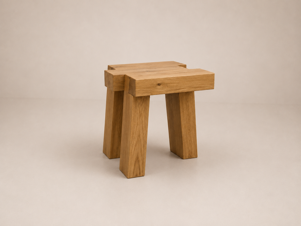 Table d'appoint en chêne
