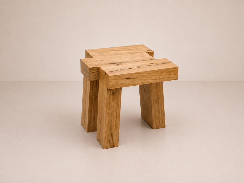 Table d'appoint en chêne