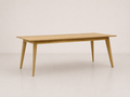Table de salle à manger en chêne scandinave